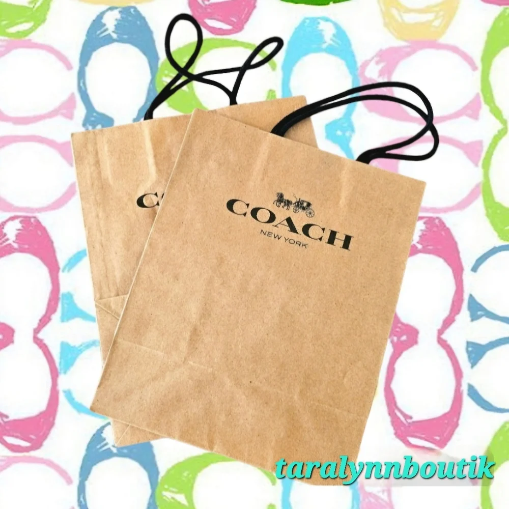 2 x Coach Gift bag
